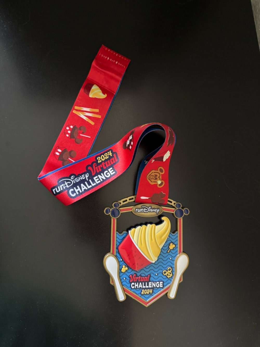 runDisney 2024 Virtual Series Challenge Medal